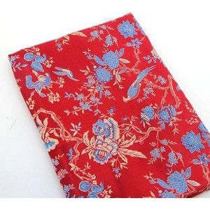 1/2meter Chinese stijl brokaat jacquard satijn stof voor Cheongsam Kimono en tas Patchwork Handwerken materiaal Diverse kleuren h