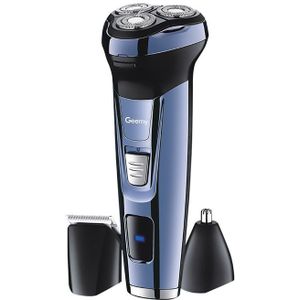 Geemy 3 in 1 Elektrische Scheerapparaat Facial Scheerapparaat voor Mannen Oplaadbare Grooming Kit Baard Neus trimmer Scheerapparaten Machine