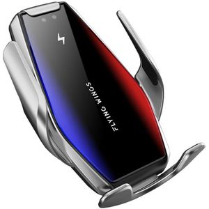 15W Qi Auto Draadloze Oplader Voor Iphone 11 Xs Xr X 8 Samsung S10 S20 Automatische Spannen Snelle Draadloze opladen Auto Telefoon Houder
