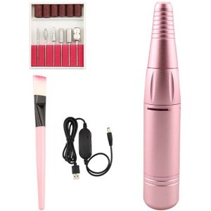 Nail Boor Machine 35000 Rpm Elektrische Manicure Machine Set Usb Draagbare Nail Boor Pen Pedicure Boor Keramische Nail File Gereedschap