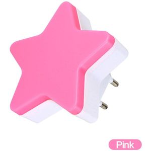 Light Sensor Controle Mini Star LED Night Light voor Dark Night Kinderen Slaapkamer Bedlampje met EU/US Plug baby Slapen Licht