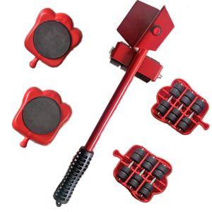 5 Pcs Thuis Trolley Lift Installa En Verwijder Handig Eenvoudige Bewegen Slide Mover Vervoer Set Voor Zware Meubels Moving
