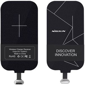 Draadloos Opladen Voor Xiaomi Redmi Note 7/Note 7 Pro Qi Draadloze Oplader + Usb Type C Ontvanger Adapter Zachte Tpu Case