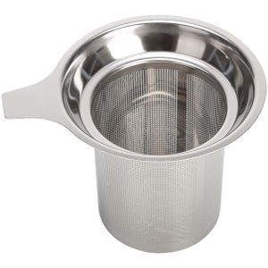 Thee Zetgroep Rvs Theezeefje Mesh Theepot Loose Tea Leaf Spice Filter Drinkware Keuken Accessoires Handvat Clip