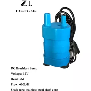 AT-380 Dompelpomp – 15W, 220-240V, 800 L/u, Opvoerhoogte 1,6 M, Met 4 Zuignappen, Instelbaar Debiet, Kabellengte 177 Cm – Voor Aquaria, Fonteinen En Vijvers