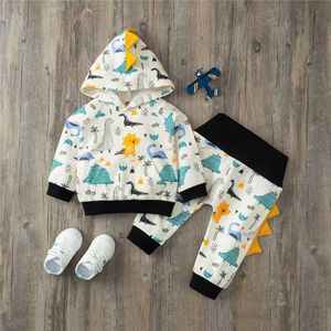 Zafille Pak Voor Baby Herfst Winter Dinosaurus Sweatershirt + Broek Baby Kleding Set Pasgeboren Baby Kleding Baby Boy Outfits