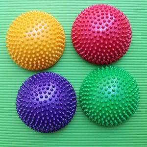 Opblaasbare Halve Bol Yoga Ballen Pvc Massage Fitball Oefeningen Trainer Balanceren Bal Voor Gym Pilates Sport Fitness DO2