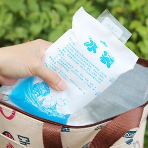 1Pcs Herbruikbare Plastic Koeltas Voor Voedsel Opslag Ice Gel Packs Cubes Fysieke Koude Therapie Koeling Pack 4 Size YH-460032