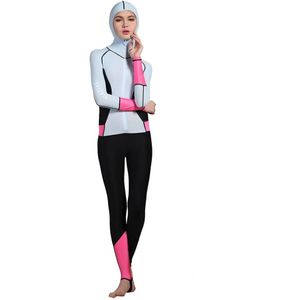 Multicolor XS-XXL Vrouwen 0.5 Mm Neopreen Lange Mouwen Duiken Wetsuit Onderwatervissers Pak Badmode #4A18