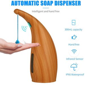 300Ml Automatische Zeepdispenser Touchless Vloeibare Shampoo Douchegel Lotion Auto Dispenser Infrarood Voor Badkamer Washroom Hotel
