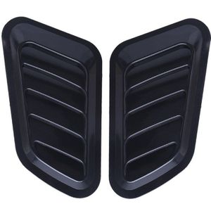 Universele Auto Styling Sticker ABS Decoratieve Air Flow Intake Bonnet Vent Cover Hood Air Flow Fender C45 O05