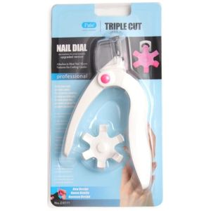 U-vorm Nail Trimmer Cutter Acryl Uv Gel Franse False Nail Tips Vinger Manicure Cutter Clipper Schaar Tool TSLM1