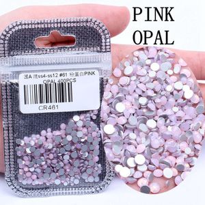 Opal Kleuren 400Pcs Mix Maten Van Ss4-ss12 Niet Hotfix Crystal Glas Plaksteen Nail Art Diy Sieraden Kleding Maken