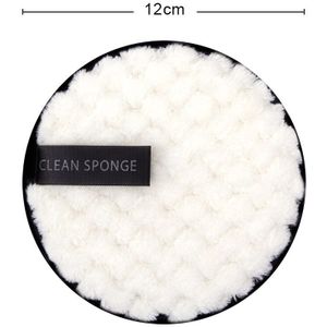 1Pcs Herbruikbare Makeup Remover Pads Katoenen Doekjes Microfiber Schoonmaakdoekje Wasbare Katoenen Pad Gezicht Reiniging Cosmetische Puff Tool