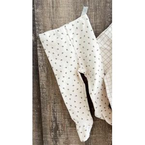 Baby Panty Mode Print Baby Meisje Bloemen Leggings Katoenen Peuter Jongen Plaid Broek Baby Pp Broek 0-24M