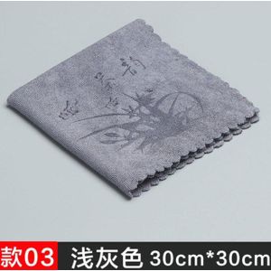 6 stk/partij Thee dienblad kleine handdoek thee set schoonmaakdoekje theeceremonie accessoires sterke absorberende theedoek