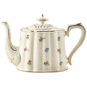 Keramische Europese Stijl Kleine Luxe Thuis Thee Set High-End Phnom Penh Cup Britse Afternoon Tea Cup Bloem thee Kopje Thee Pot