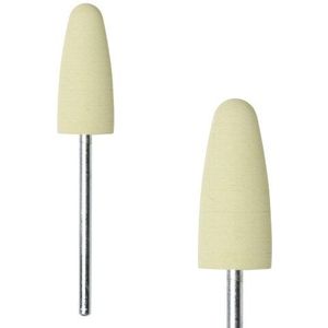1pcs 8 Kleuren Nail Boren Rubber Siliconen Manicure 3/32 ""Buffer Mill Cutter voor Nail Bit Verschillende Grit Polijsten tool TRGJ03