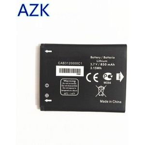 Azk CAB3120000C1 CAB23A0000C1 1000 Mah 3.7V Li-Ion Batterij Voor Alcatel One Touch 768 OT710 OT888A OT880A Beeline Dual batterij