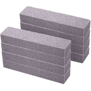 8 Stuks Puimsteen Stenen Voor Cleaning Puimsteen Schuursponsje Grey Puimsteen Stick Cleaner Voor Verwijderen Toiletpot Ring Bad Huishouden K