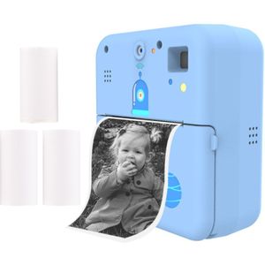 2 In 1 Printer &amp; Camera Mini Pocket Draagbare Printer Draadloze Bt Aansluiting Voor Diy Handcraft Ondersteuning Android ios