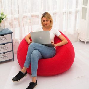 Lui Opblaasbare Slaapbank Bean Bag Stoel Vouwen Lounger Stoel Sofa Set Woonkamer Meubels