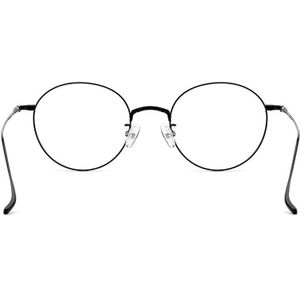 FONEX B Titanium Brilmontuur Vrouwen Retro Ronde Prescription Bril Vintage Bijziendheid Optische Brillen Bril Voor Mannen 7004
