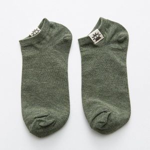 10 Pairs Grote Size Sokken Mannen Zomer Ademend Alien Sokjes Korte Leuke Calcetines Ontsmetten Laag Uitgesneden Dunne Student Eu 45