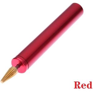 1Pcs Messing Lederen Gereedschap Diy Leathercraft Speedy Rand Messing Olieverf Pen Borstel Messing Hoofd Applicator Verf Roller 2019NEW