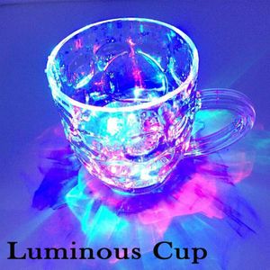 Automatische Led Light-Up Cups Water Sensor Bier Whisky Flashing Glow Glas Mokken Voor Home Party Bruiloft Decor jaar