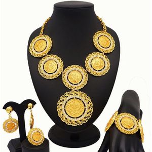 sieraden sets voor afrikaanse vrouwen mode-sieraden sets goud sets groene ketting