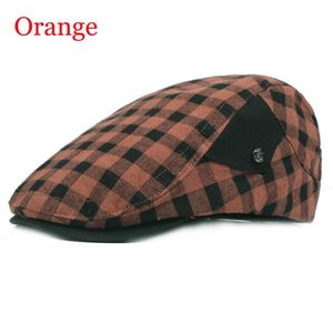 Roxcober Grid Baretten Caps Outdoor Platte Pet Gatsby Caps Boina Masculina Peaky Blinder Baret Homme Voor Mannen Vrouwen Krantenjongenspet