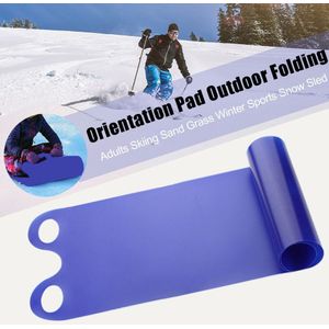 Zware Rodelen Anti Slip Sneeuw Slee Pad Kids Roll Up Oriëntatie Winter Sport Met Handvat Volwassenen Skiën Outdoor Vouwen