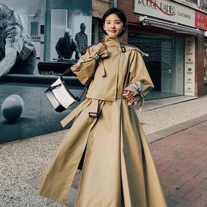 Mode Vrouwen Comfortabele Warme Solid Lange Jas Goede Losse Koreaanse Temperament Bovenkleding Zoete Geul