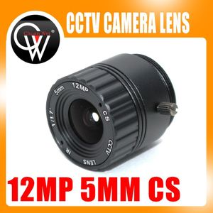 Chuan Wei 12 Megapixel 4 k 5mm Lens Vaste CS Lens 12MP 5mm 114 Graden 1/1. 7 inch Voor 4 k IP CCTV Box camera