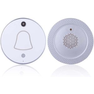 ES-MLA1 Draadloze Digitale Smart Camera Deurbel 2 Mega Pixel Bezoeker Record Geen Bedrading Nodig Gratis Cloud Storage