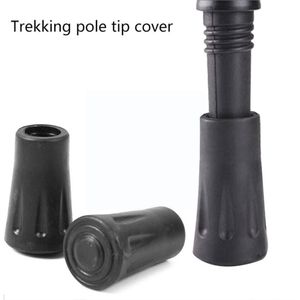 Rubber Antislip Wandelstok Kruk Riet Bodem Pads Wandelen Cover Tip X39mm Pole Klimmen Protector Cap 12Mm Cane Trekking g7e2