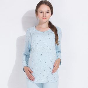 Emotie Moeders Moederschap Nachtkleding Sets Zwangerschap Pyjama Kleding Borstvoeding Pyjama Pak Voor Zwangere Vrouwen Nachtkleding