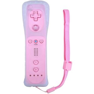 Draadloze Afstandsbediening Voor Nintendo Wii Gun Ingebouwde Motion Plus Gamepad Met Siliconen Case Motion Sensor