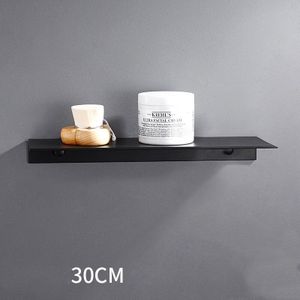 Wzly Badkamer Planken Zwart Aluminium Wall Mounted Keuken Accessoires Plank Badkamer Douche Opslag Rekken Shampoo Cosmetische Plank