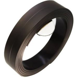 Zion 1 m 5 m 20x2mm super flexibele magnetische stripmagnet strip rubber magneet tape breedte 20mm dikte 2mm voor school thuis