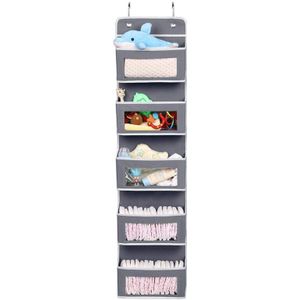 Creatieve Kleding Deur Opbergvak Schoenen Opknoping Kast 5 Lagen Non-woven Opknoping Opbergtas Closet Organizer Kledingkast