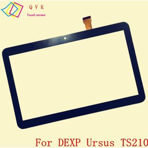 Zwart 10.1 Inch voor DEXP Ursus TS210 tablet pc capacitieve touch screen glas digitizer panel