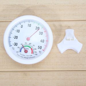 Mini Thermometer Hygrometer Bell-Vormige Lcd Digitale Schaal Voor Thuis Kantoor Muur Mount Indoor Temperatuur Meet Gereedschap