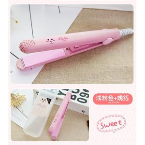 Curling Staaf Stijltang Student Mini Vrouwelijke Kleine Elektrische Spalk Straight Curl Dual-Gebruik Pony Rechte Curler