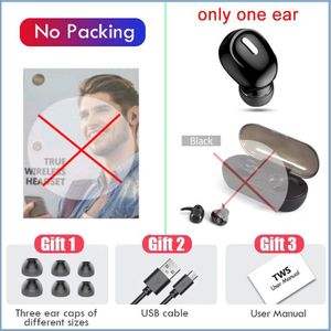L13 Tws Oortelefoon Bluetooth 5.0 Draadloze Hoofdtelefoon Waterdichte Sport Headset Noise Annuleren Oortelefoon Headsets Met Microfoon