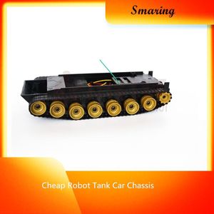 Goedkope Robot Tank Chassis Platform Diy Caterpillar Crawler Smart Spoor Voertuig Voor Arduino Rc Speelgoed Afstandsbediening