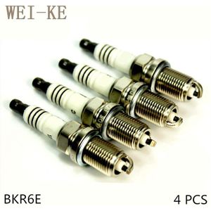 O 4 Pcs Nikkellegeringen Bougie Voor Opel Antara 2.4 Corsa D Van 1.2 Corsa D 1.2 1.4 Lpg 1.0 1.2 1.4 BKR6E