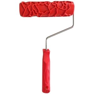 Handig Reliëf Verf Roller Decoratieve Verf Roller Muurschildering Runner Wanddecoratie Diy Textuur Schilderen Tool