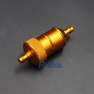 1/4 ''6mm CNC Inline Brandstof Gas Filter Motorfiets Pit Dirt Quad ATV Go Kart GROEN